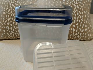 Tupperware 1621 - 4 Bakers Delight Hinged Lid Modular Mates 3 17 Cup & Insert