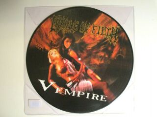 Cradle Of Filth Vempire Lp 2017 U.  S.  Picture Disc