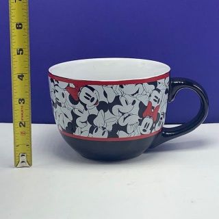 Walt Disney coffee mug cup glass disneyland Mickey Minnie Mouse 24 oz espresso 2