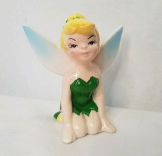 Vintage Disney Tinker Bell Figurine Japan Walt Disney Productions Souvenir Fairy
