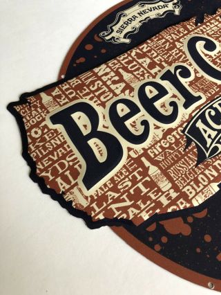 Sierra Nevada Beer Camp Across America Tin Metal Sign 2