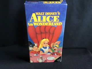 Disney Alice In Wonderland,  Black Diamond Classic 36v Rare Paper Cover