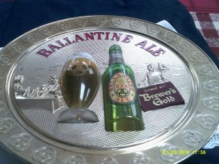 Vintage Back - Lit Ballantine Ale Sign