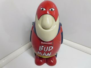 Vintage Budweiser Bud Man Beer Stein Made In Brazil