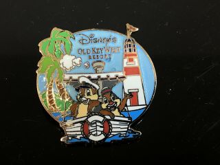 Disney Vacation Club Exclusive Pin Old Key West Resort Chip And Dale