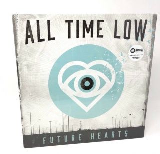 All Time Low - Future Hearts - White / Light Blue Split Ltd Vinyl Lp