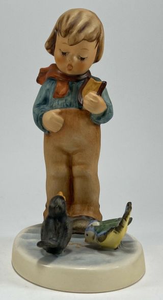 Goebel Hummel Figurine " Bird Watcher " 300 Tmk 6 5 "