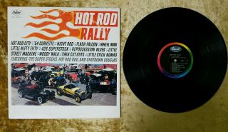Hot Rod Rally Surf Rock & Roll Music 1963 12 " 33rpm Capitol Records T - 1997