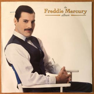 The Freddie Mercury Album Uk Parlophone 1992 Lp A1/b1 Rare Vg,  Queen