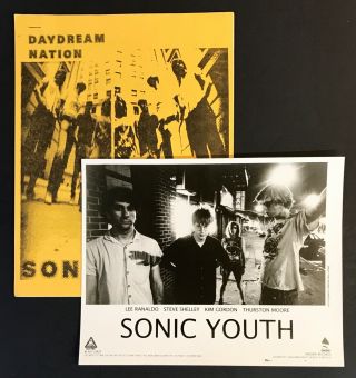 Sonic Youth Daydream Nation Rare Press Kit 1988 Orig Blast First Thurston Moore