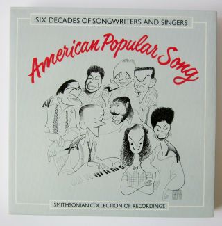 American Popular Six Decades Of Songwriters And Singers Smithsonian 8 Lp