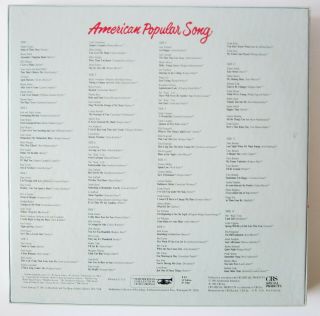 American Popular Six Decades of Songwriters and Singers Smithsonian 8 LP 3