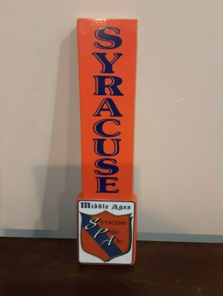 Middle Ages Brewery Syracuse Pale Ale Beer Tap Handle