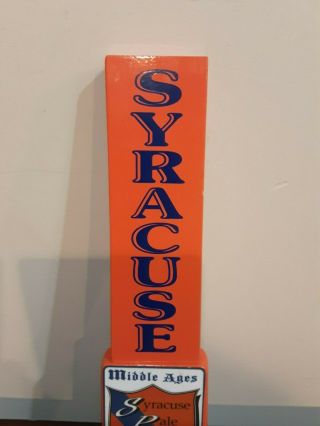 MIDDLE AGES BREWERY SYRACUSE PALE ALE BEER TAP HANDLE 3
