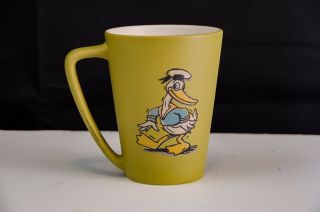 Disney Store Exclusive Donald Duck Coffee Tea Cup Mug Pea Green