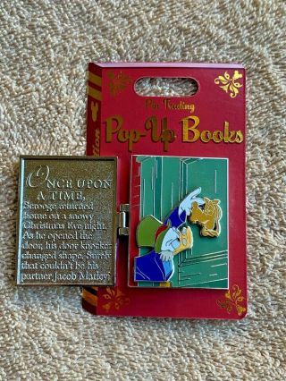 2019 Pop - Up Book Mickey ' s Christmas Carol LE Disney Pin 2