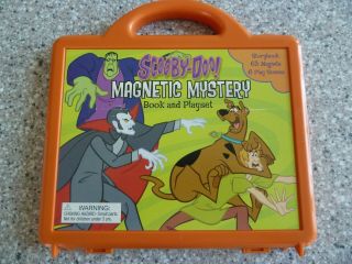 Hanna Barbera Scooby Doo Magnetic Mystery Book & Playset,  Htf