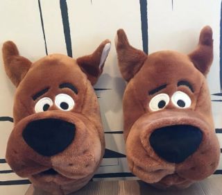 Cartoon Network - Hanna Barbera Scooby - Doo Plush Kid Large Slippers