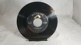 Rca Victor 45 Rpm Elvis Presley Heartbreak Hotel - I Was The One 47 - 6420 Vg,