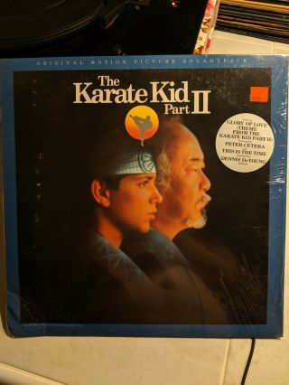 The Karate Kid Part Ii/vinyl Record/original Motion Soundtrack/1985