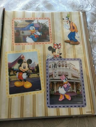 Walt Disney World Punch Out Souvenir Scrapbook Photo Album 24 Pgs 3