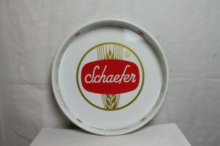 Antique Schaefer Beer Tip Tray 13 "