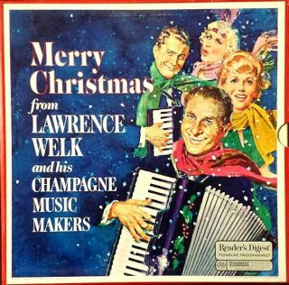 Lawrence Welk " Merry Christmas From Lawrence Welk " 4 Lp Premium Lp (nm/vg, )