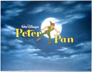 Disney Store Lithograph: PETER PAN 1998 11 