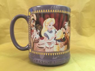 Disney Alice In Wonderland Classic Animation Mug - Purple - Tea Party