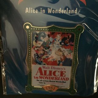 12 Months Of Magic Movie Poster Alice In Wonderland Disney Pin 11176