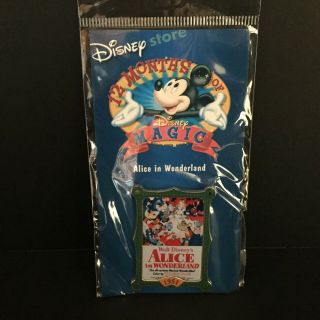 12 Months of Magic Movie Poster Alice in Wonderland Disney Pin 11176 2