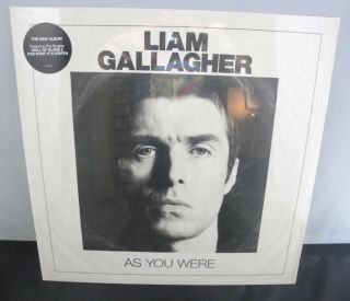 As You Were By Liam Gallagher (ltd Ed White Colored Vinyl,  Oct - 2017,  Warner Bros