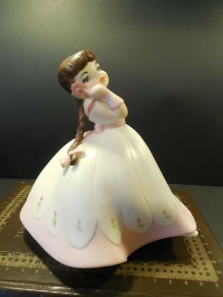 Vintage Holland Mold Handpainted Ceramic Dancing Girl Figurine