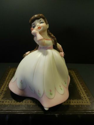 Vintage Holland Mold Handpainted Ceramic Dancing Girl Figurine 2