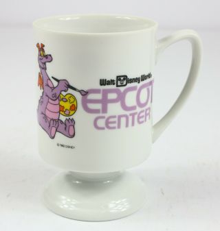 Vintage Walt Disney World 1982 Epcot Center / Figment The Dragon Mug Cup