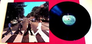 N Beatles Lp - Abbey Road - Apple So - 383 - Ultra - - Stereo - Simply