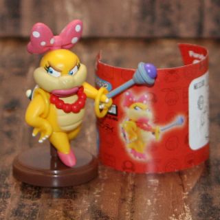 Choco Egg Mario Bros.  Wii Wendy Koopa Figurines Nintendo Japan Miniature