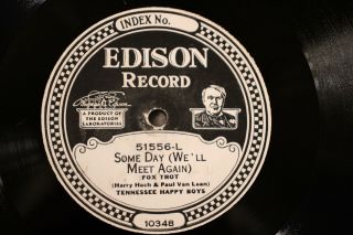 EDISON 51556 TENNESSEE HAPPY BOYS By The Light Of The Stars E 3