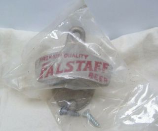 Vintage Premium Quality Falstaff Beer Starr - X Cast Iron Bottle Opener Bag