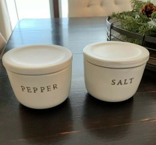Hearth And Hand With Magnolia Salt & Pepper Stoneware Cellar