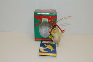 Pocket Dragons Dragon " Sugar Plum Fairy " Christmas Ornament Year 2001