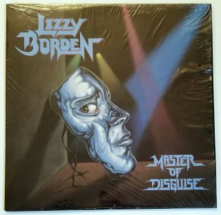 Lizzy Borden Master Of Disguise Lp 1989 Us Enigma/metal Blade Pressing W/ Shrink