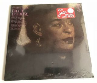 Billie Holiday 2 Lp Stormy Blues Verve