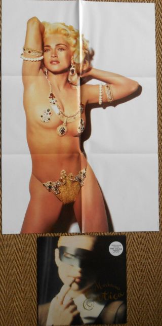 Madonna Erotica 12 ",  Poster Uk 1992