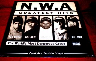 Nwa - Greatest Hits - Vinyl Lp - Easy E/dr Dre N.  W.  A.