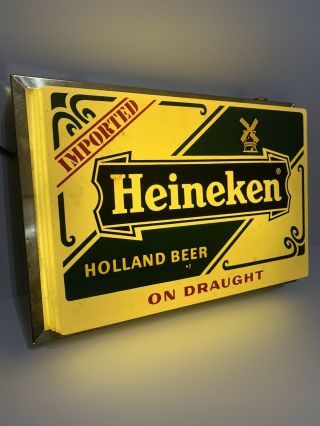 Vintage Heineken Beer Sign