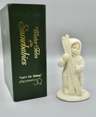 Dept 56 Winter Tales Of The Snowbabies Retired 6815 - 2 Let 