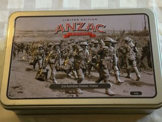 Limited Edition Anzac Biscuit Tin 2nd Australian Army Division In France