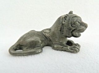 1976 Metropolitan Museum Of Art Mma King Tut Miniature Lion Figurine