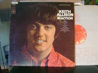 Mint/m - Orig Lp Keith Allison In Action Where Action Is Paul Revere & Raiders